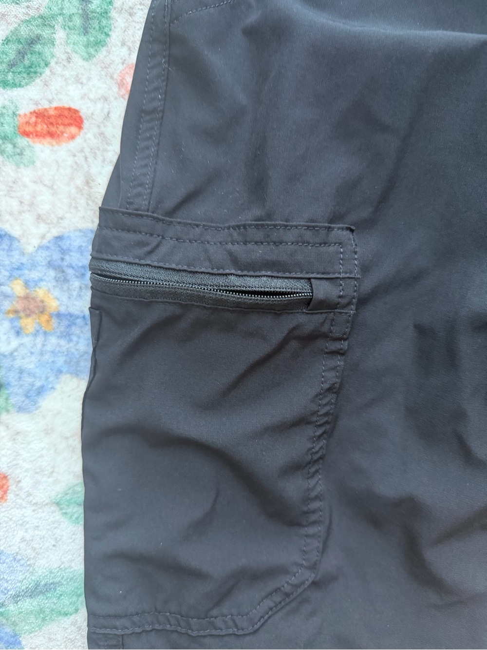 Figs Black Lined Scrub Pants - Picture 5 of 5
